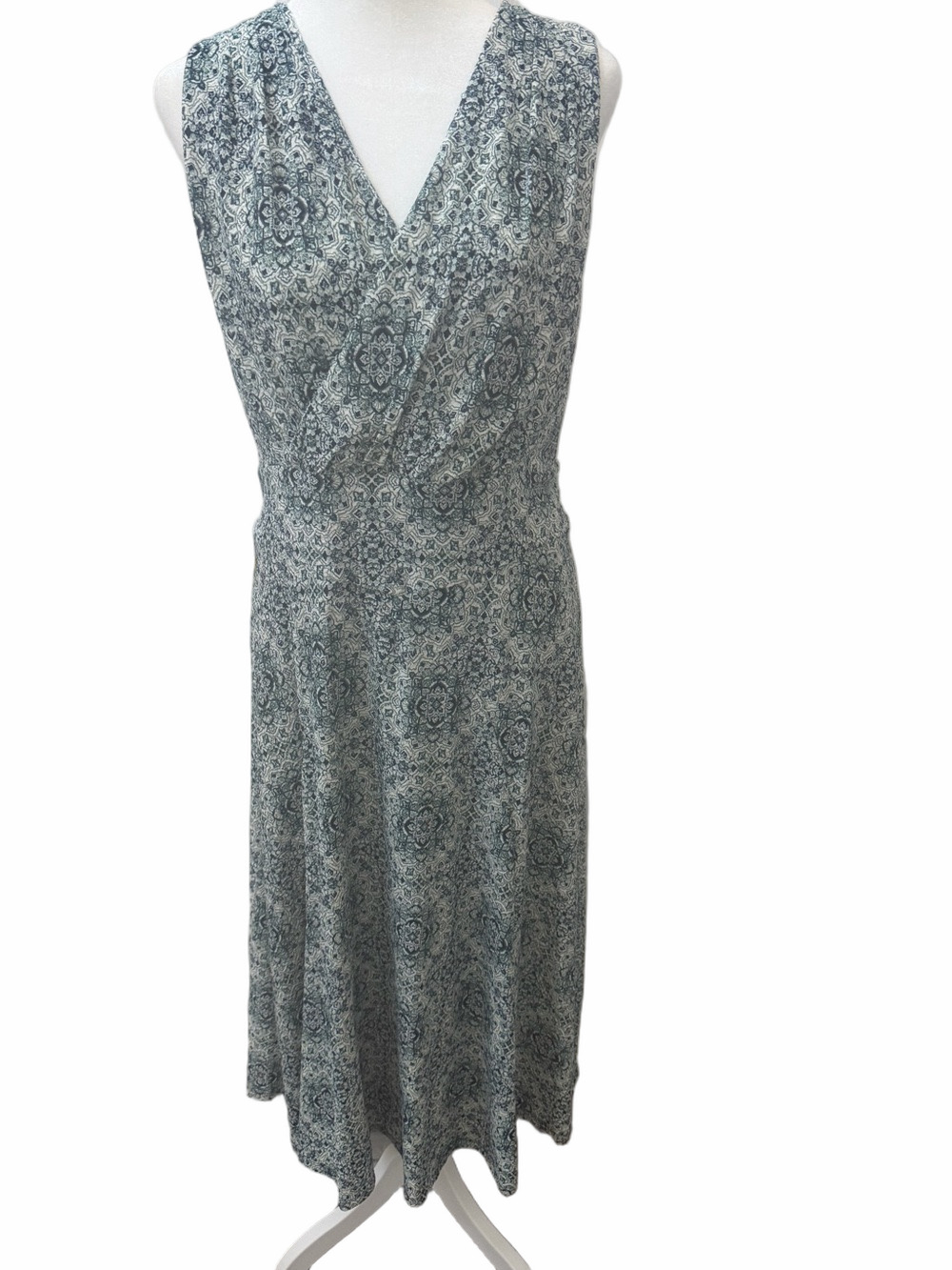NWT MICHAEL Michael Kors Medallion Faux Wrap Midi Dress plus Size OX